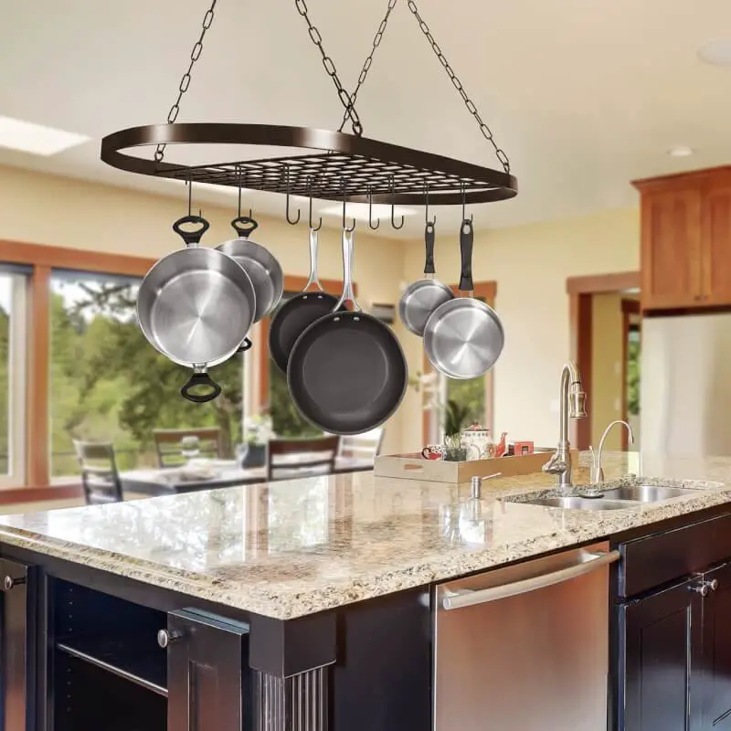 Best Pot Rack Reviewed & Rated 2024 | Gearweare.net