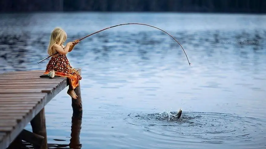 Teaching Toddlers to Fish