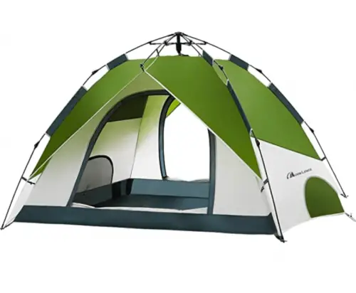 MOON LENCE Pop Up Tent Family Camping Tent 4 Person Tent