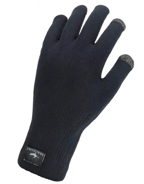 SEALSKINZ Unisex Waterproof All Weather Ultra Grip Knitted Glove