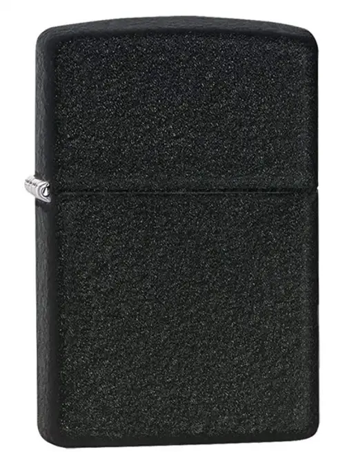 Zippo Black Crackle Pocket Lighter