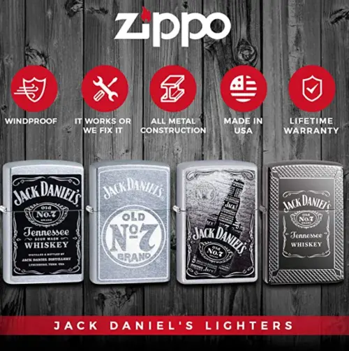 Zippo Jack Daniel's Lighter 2