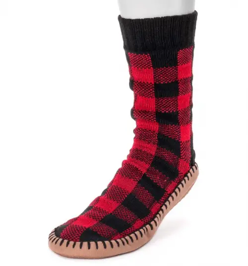 MUK LUKS Men’s Slipper Socks 