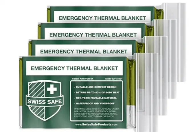 Swiss Safe Mylar Blankets