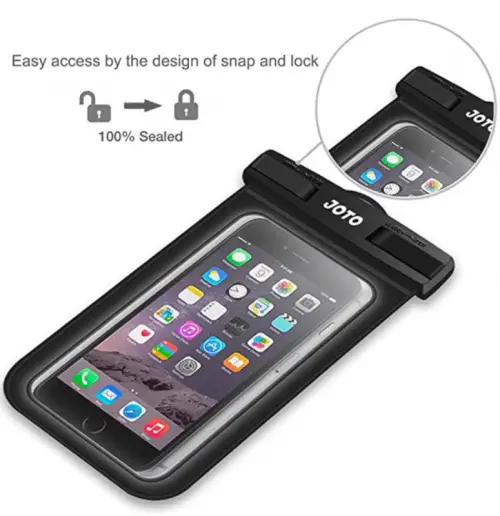 JOTO Universal Waterproof Pouch Cellphone Dry Bag Case 