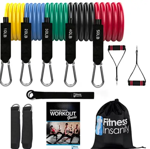 Fitness Insanity Resistance Band Set -