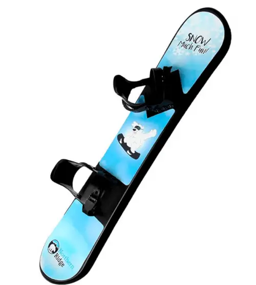 Winter's Edge Snow Much Fun Kids Plastic Snowboard