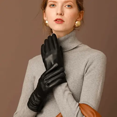 Dsane Womens Leather Gloves