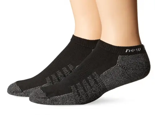 New Balance Unisex 2 Pack No Show with Coolmax Socks
