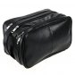 PU Leather Waterproof Travel Toiletry Bag