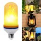 Yeahbeer LED Flame Effect Light Bulb Lamp