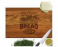 Froolu Baked Bread Baker wood cutting board