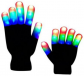 Flashing Colorful LED Light Up Show Gloves