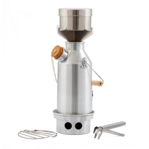 Kelly Kettle - Stainless Steel Base Camp Kit