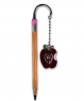 Teacher Bookmark - Apple Bookmark with Jewels