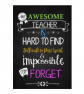 Teacher Notebook: An Awesome Teacher Is ~ Journal or Planner for Teacher Gift